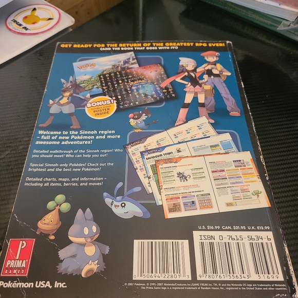 Pokemon Diamond & Pearl Strategy Guide - Picture 8 of 10